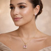 AT PINK Necklace and Earring