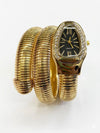 Serpentine Luxe Watchfor Women | Gold Coil Bracelet Watch