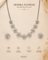 Modra Flower AD Necklacce