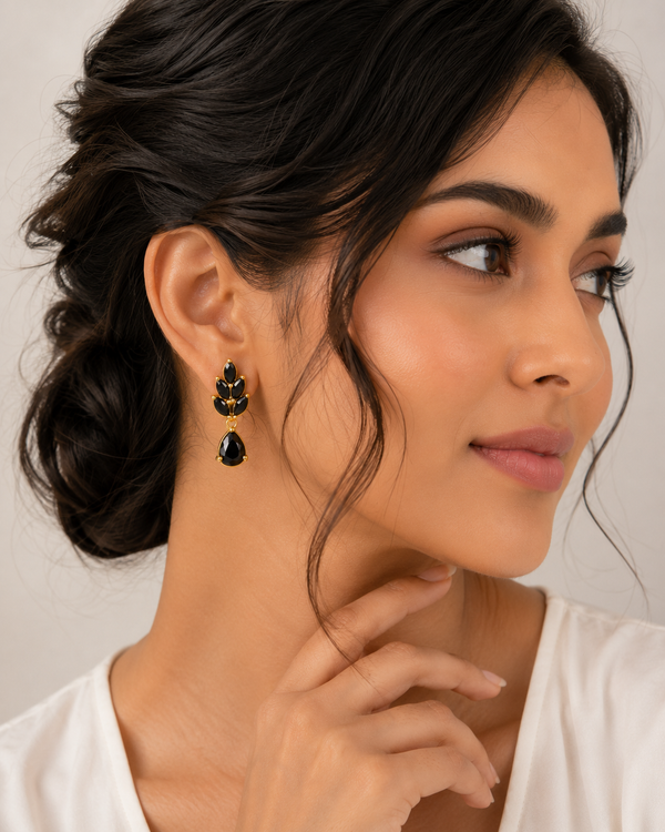Modra AT Leaf Earrings