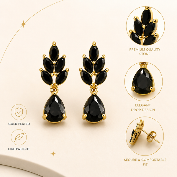 Modra AT Leaf Earrings
