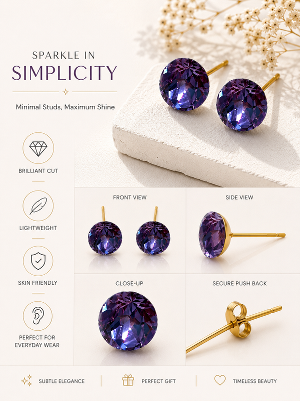 Modra AT Combo Bright Studs