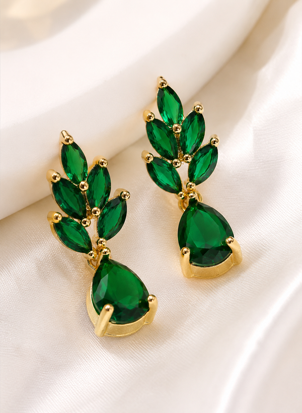 Modra AT Leaf Earrings