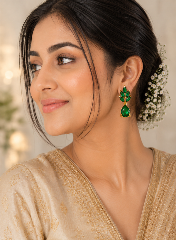 Modra AT Leaf Earrings