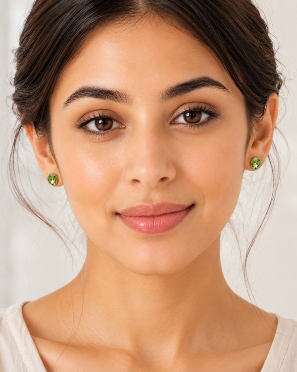 Modra AT Combo Light Stud Earrings