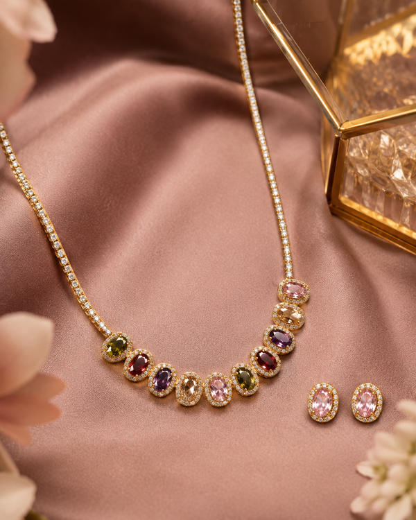 Modra Multi AD Necklace