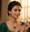 Lotus Kundan Pearl Choker Set