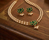 Lotus Kundan Pearl Choker Set