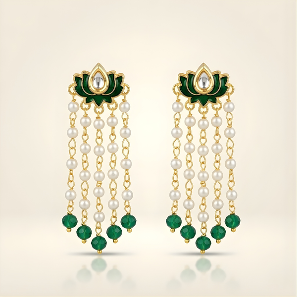 Lotus Earrings