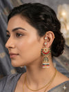 Jhumka Earrings with Sahara Chains