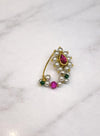 Grey Pearls with Pink Stone Padmavati Nath