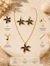 Sea Bloom Starfish Pendant Set