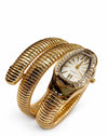 Serpentine Luxe Watchfor Women | Gold Coil Bracelet Watch