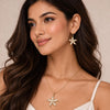 Sea Bloom Starfish Pendant Set