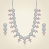 AD PINK Necklace and Earring
