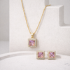 AT PINK Necklace and Earring