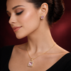 AT PINK Necklace and Earring