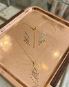 Celestial Drip Crystal Necklace Set