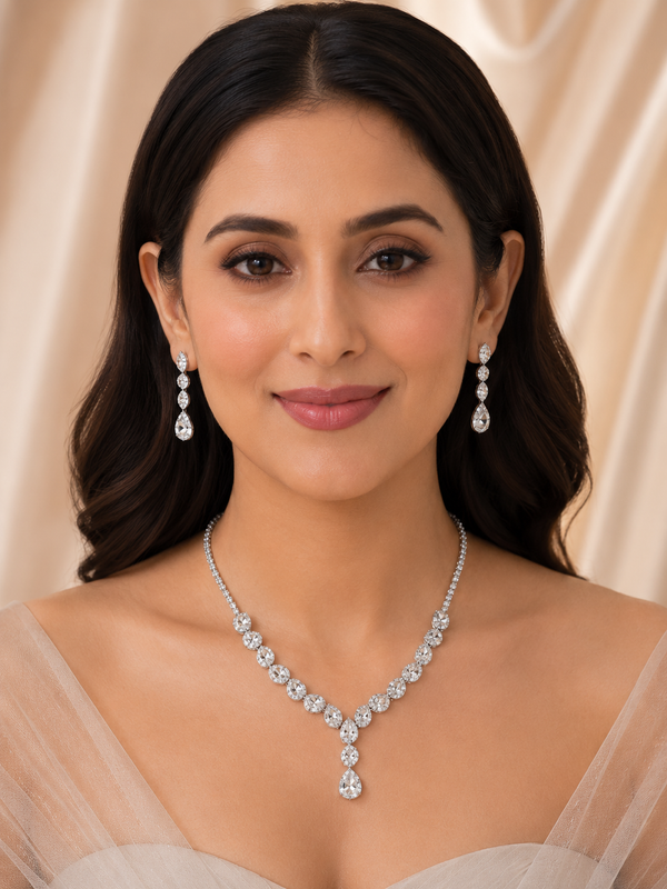 Modra Drop AD Necklacce