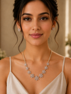 Modra Flower AD Necklacce