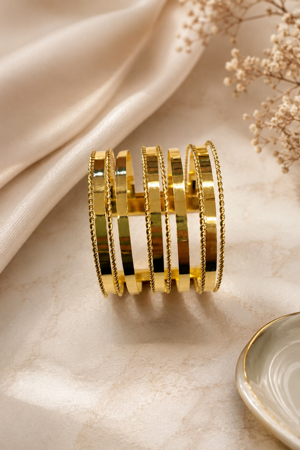 Modra Stripe Open Kada