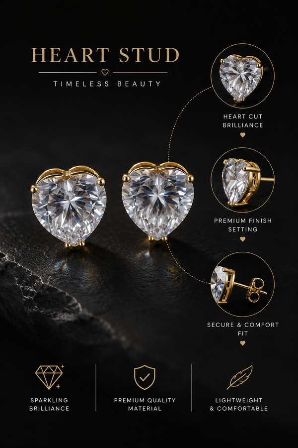 Modra AT Heart Earings