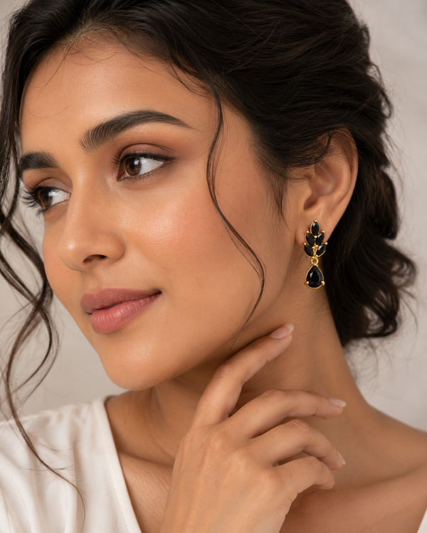 Modra AT Leaf Earrings