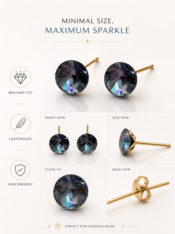 Modra AT Combo Bright Studs