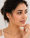 Modra AT Combo Light Stud Earrings