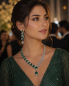 Modra AD Blossom Necklace set