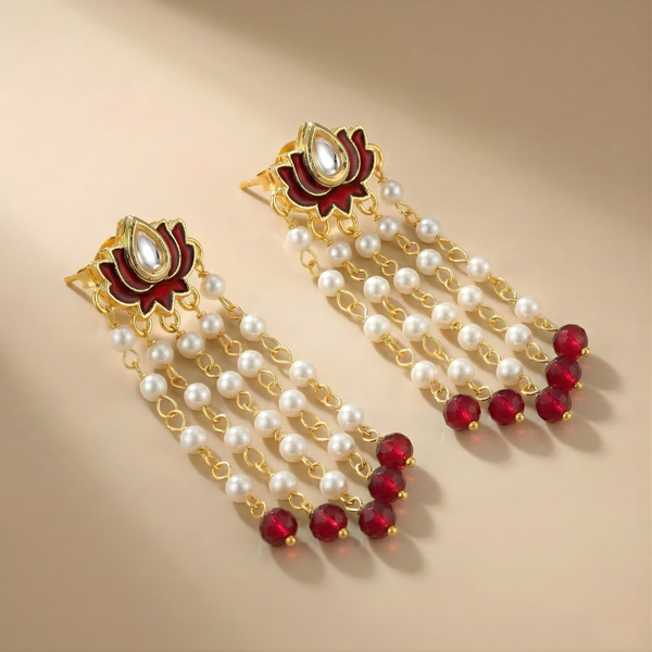 Lotus Earrings