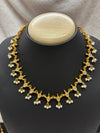 Modra White Pearl drop Necklace