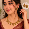Mango Heritage Traditional Necklace Set with Earrings